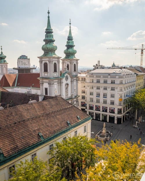 View from Gerngross