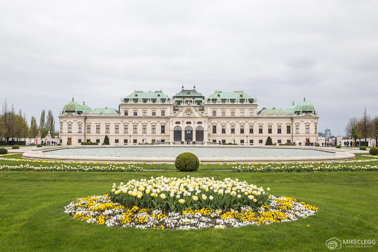 Belvedere, Vienna in the spring