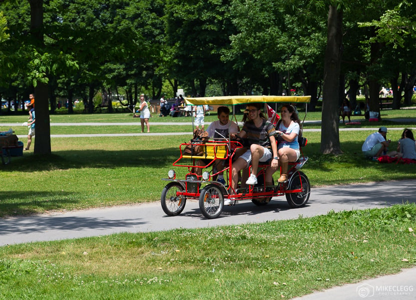 Centre Island in the summer, Toronto