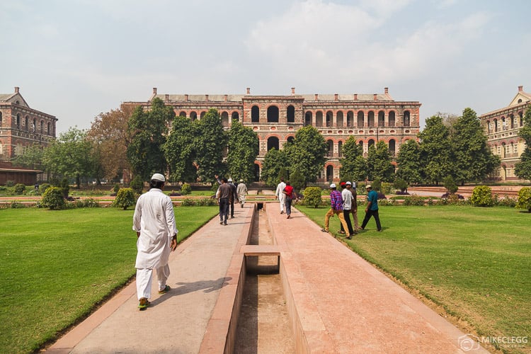Exploring the Red Fort in Delhi