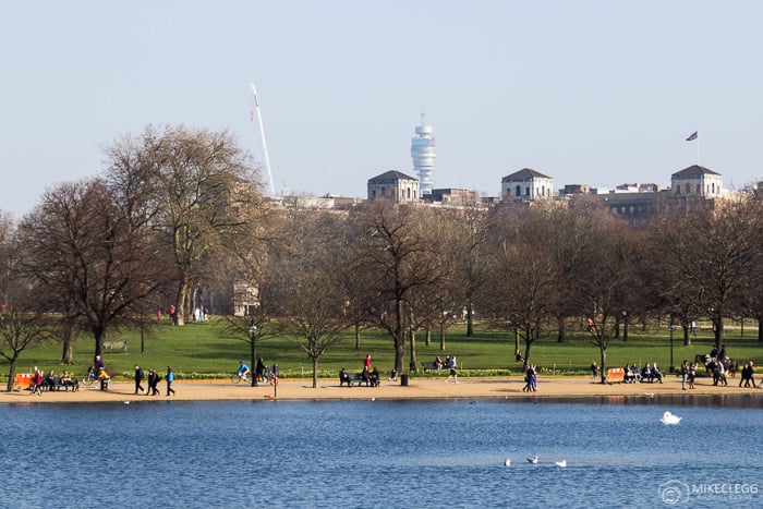 Hyde Park in London