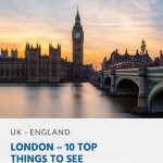 Pinterest - London – 10 Top Things to See