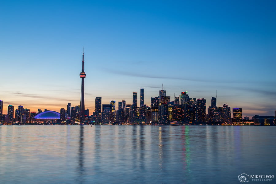 Toronto skyline from Centre Island