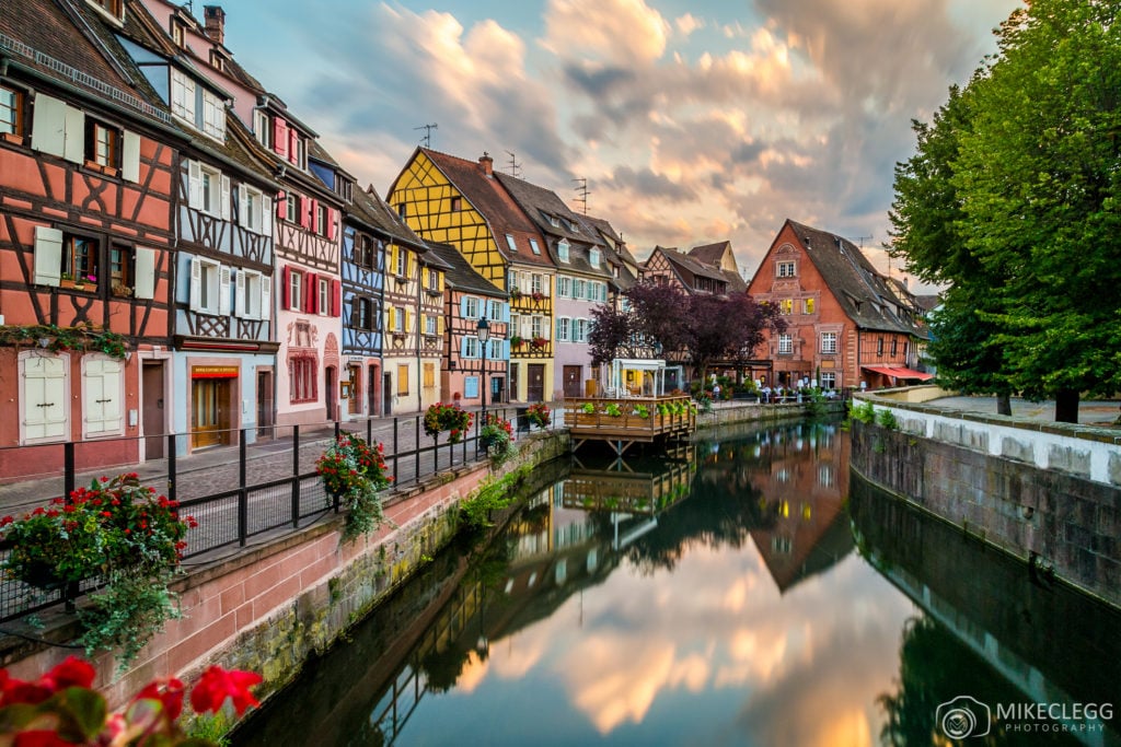 Colmar at sunset