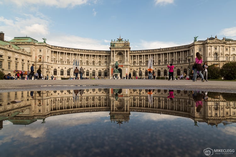 Photography tips, reflections in a puddle