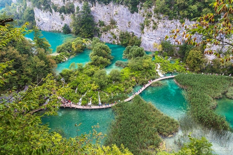 Lower Lakes at Plitvice Lakes, Croatia