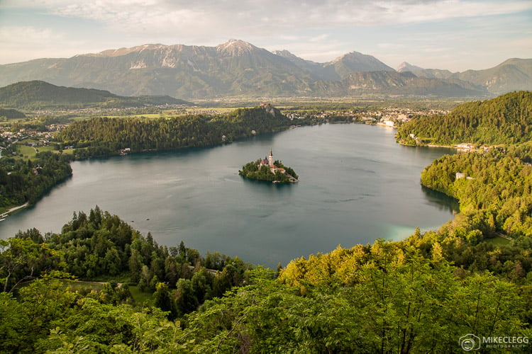 Views of Bled Lake