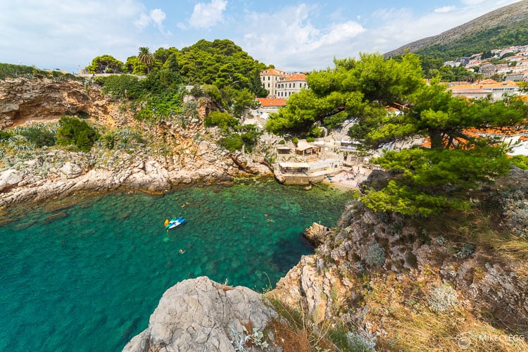 Beaches and coves in Dubrovnik