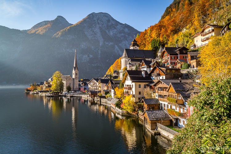 Hallstatt in the Autumn, Austria