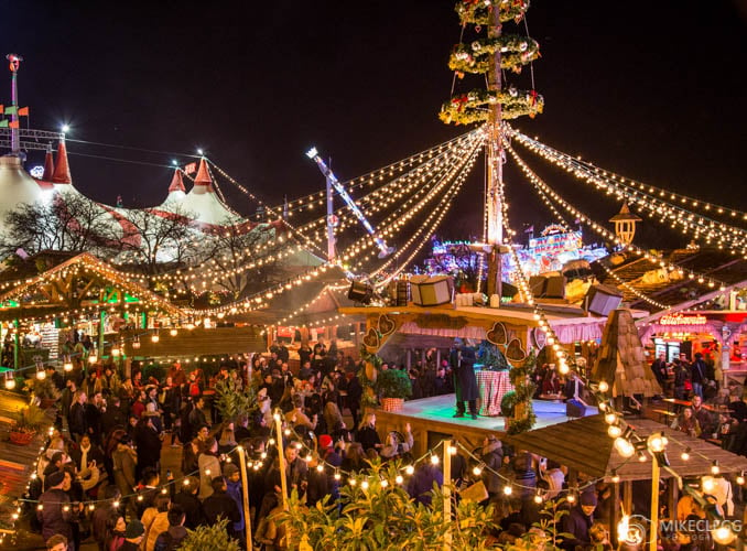 Winter Wonderland at Hyde Park in London