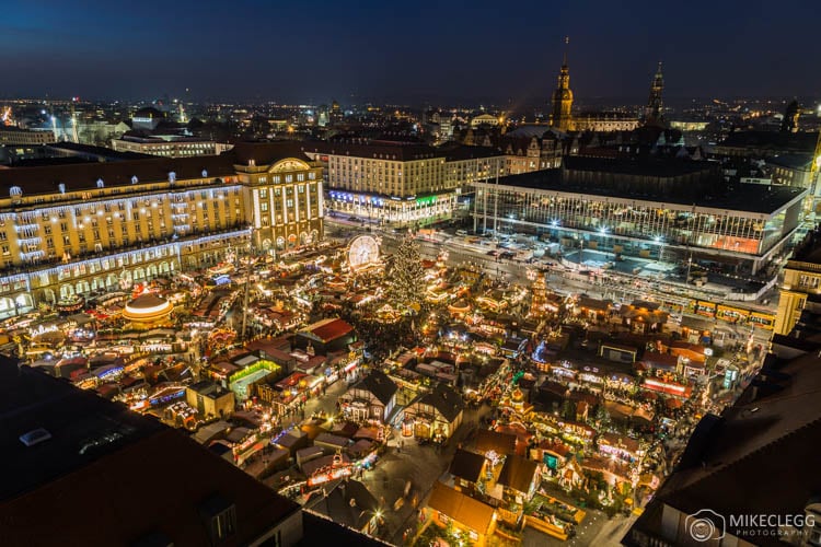 Dresdner Striezelmarkt High View