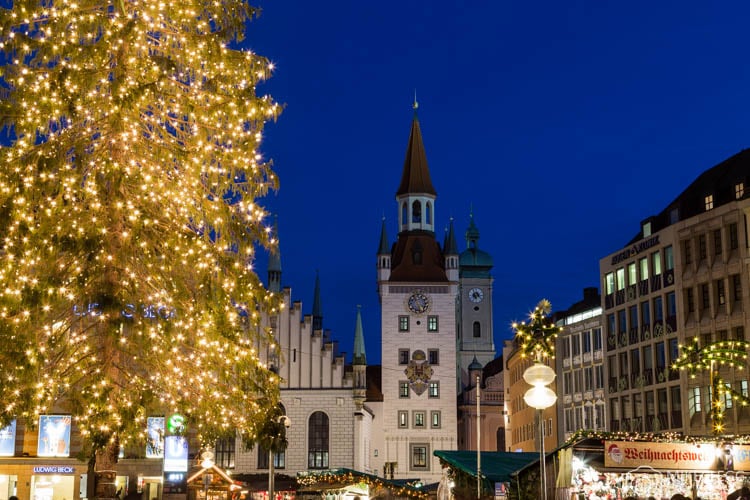 Munich Christmas Market at Marienplatz