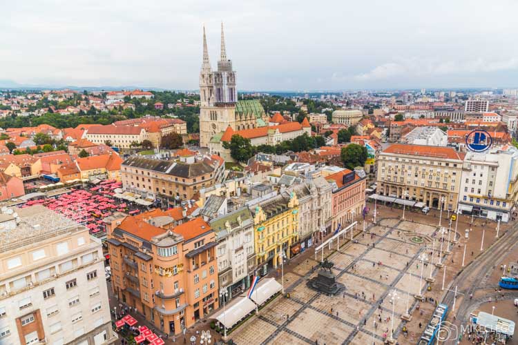 View from Zagreb 360°