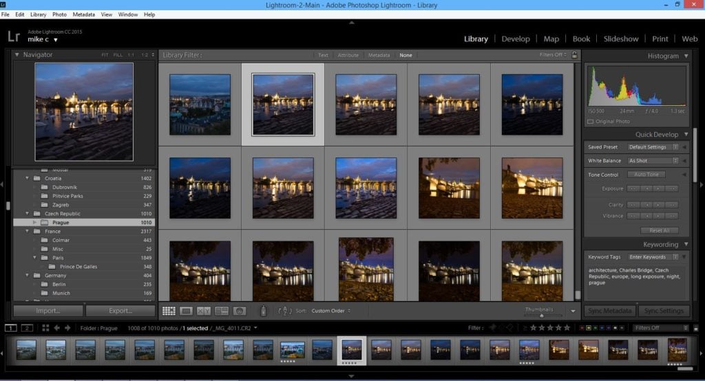 Lightroom - Library