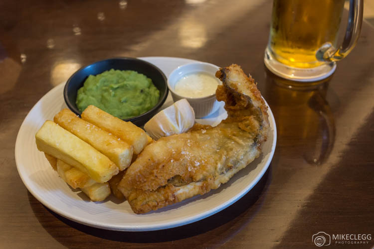 Fish and Chips at Smith and Whistle