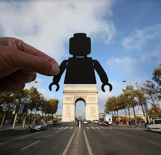 Arc de Triomphe Paris by @paperboyo Rich McCor 