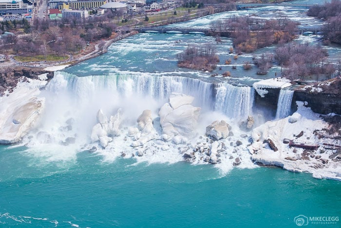 American Falls high view