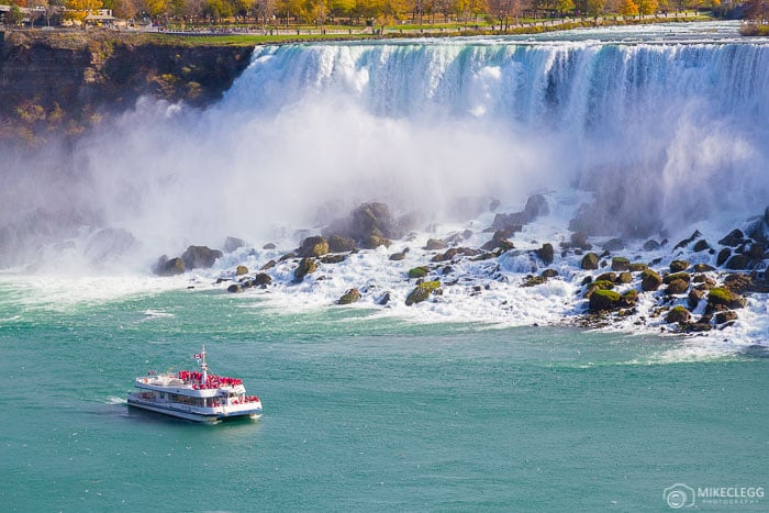 Hornblower Boat and American Falls