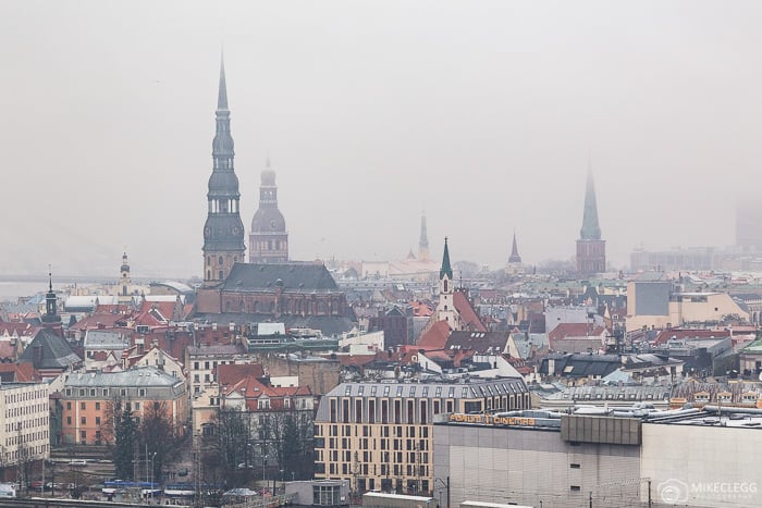 View from Latvian Academy of Sciences