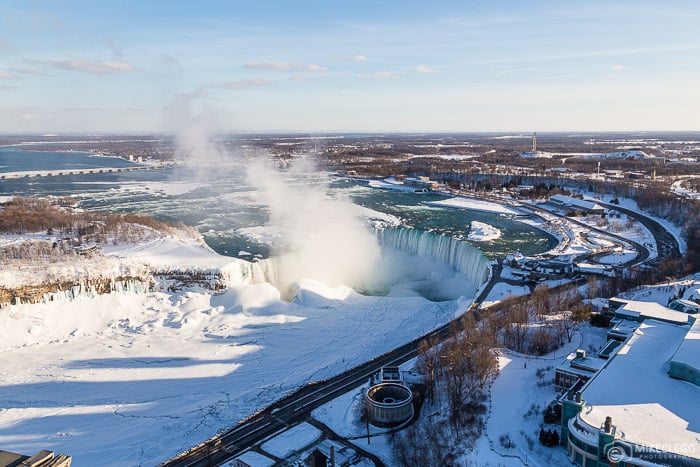 Winters at the Horseshoe Falls