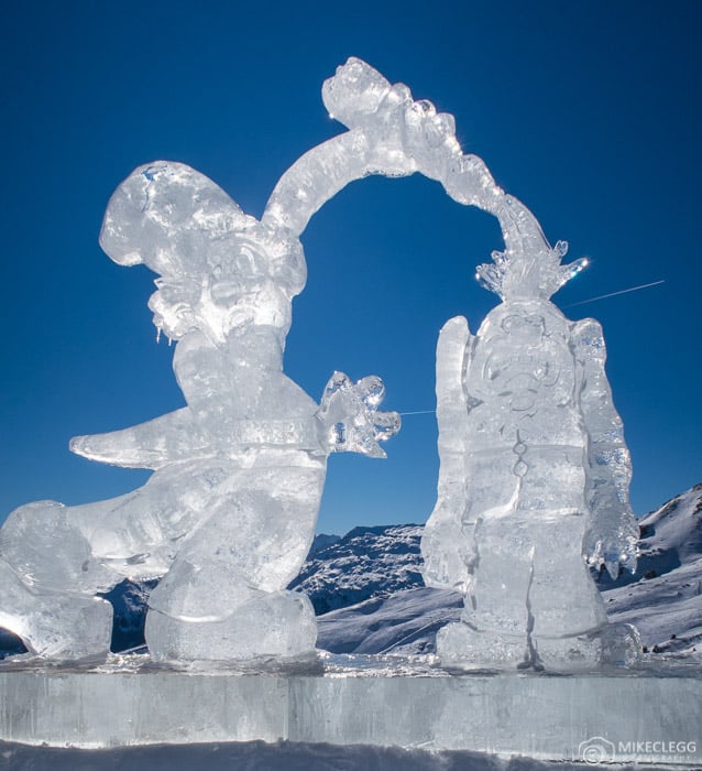 Art on the Snow by Alex Neumayer, Gastein