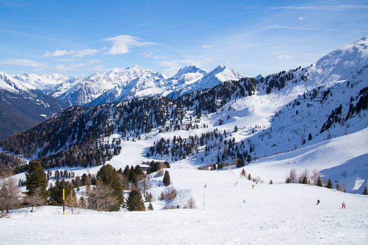 Ski Resort Speikboden, South Tyrol, Italy