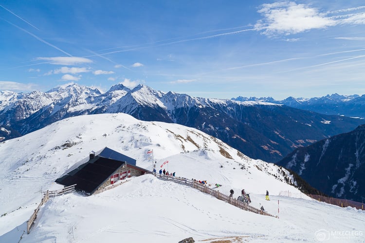 Ski Resort Speikboden View, South Tyrol, Italy