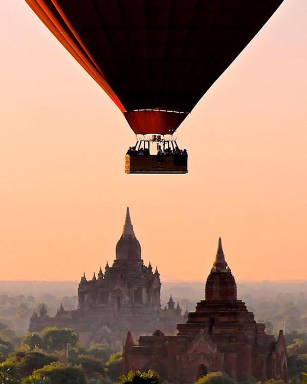 Sunrise over Bagan - Danflyingsolo