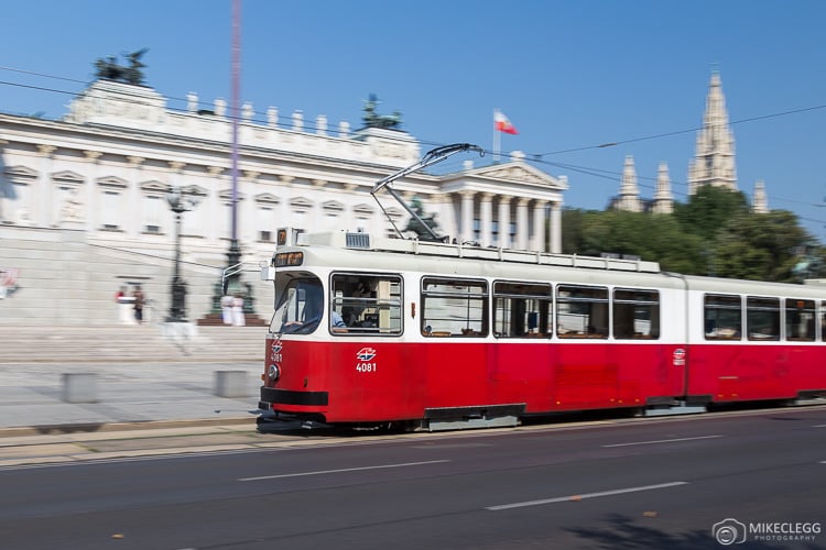 Trams in Vienna