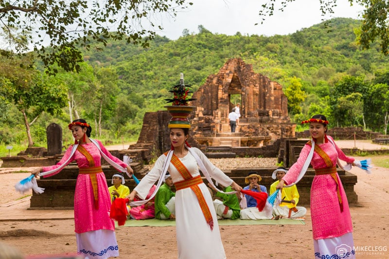 Apsara Dancers at My Son Temples, Vietnam