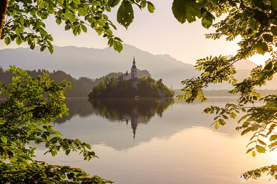 Lake Bled at Sunrise