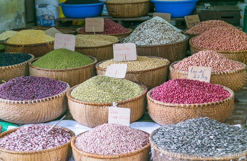 Spice Stalls in Hanoi