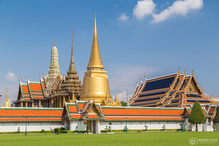 Bangkok, Thailand - The exterior of the Grand Palace