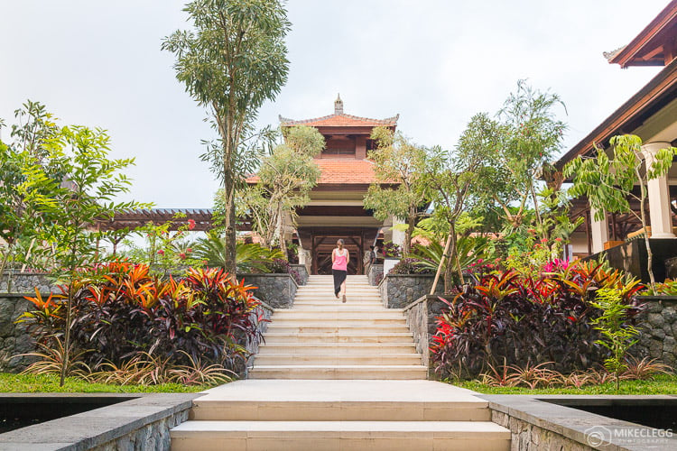 Lobby gardens at Padma Resort Ubud