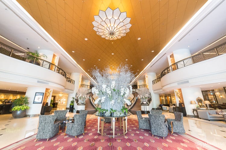 Lobby in the Plaza Athenee Bangkok