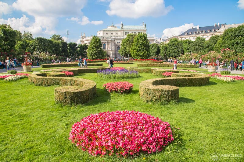 Vienna, Austria in the summer