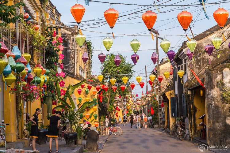 Beautiful Streets in Old Town Hoi An