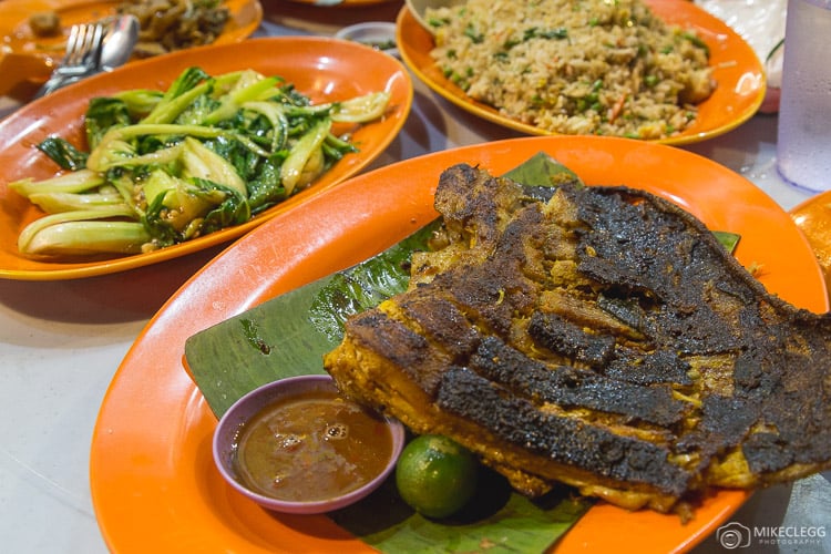 Food along Jalan Alor, Kuala Lumpur