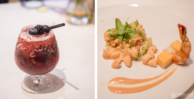 Food at the Mandarin Grill, KL