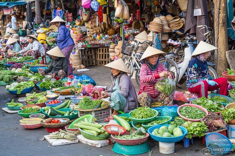 Markets in Hoi An, Vietnam