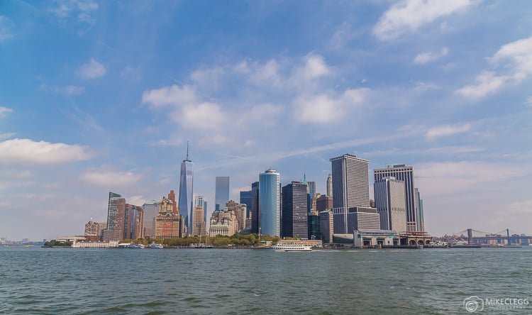 New York Skyline - Taken from a boat tour