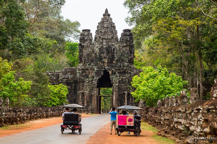 Tuk Tuks in Siem Reap