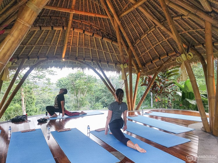 Yoga in the jungle, Ubud