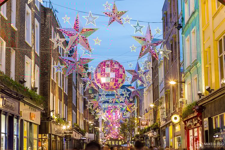 Carnaby Street at Christmas