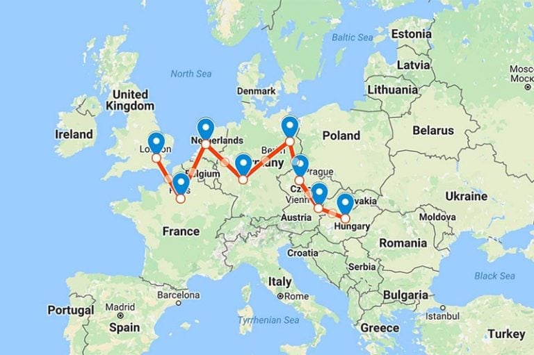 Planning a Multi-Destination Trip