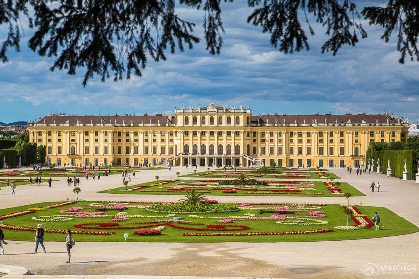 Schönbrunn Palace - Vienna in the summer