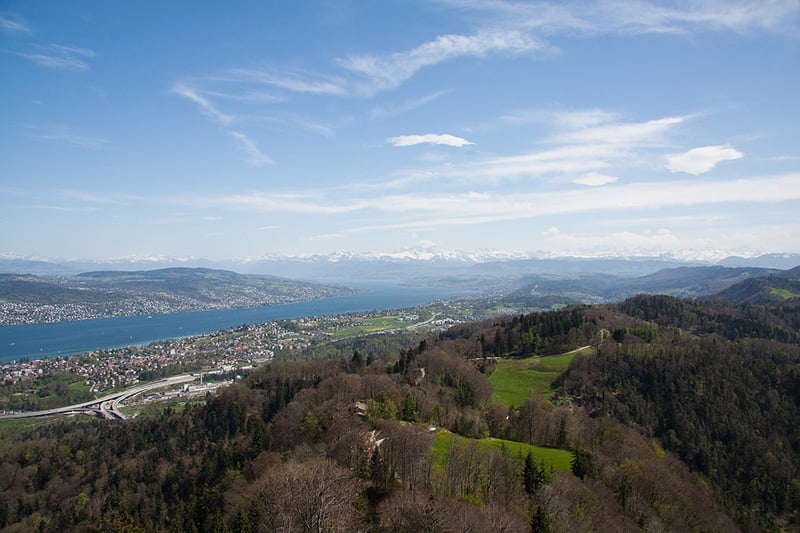 Views from Uetliberg, Zurich - CC0 (Pixabay)