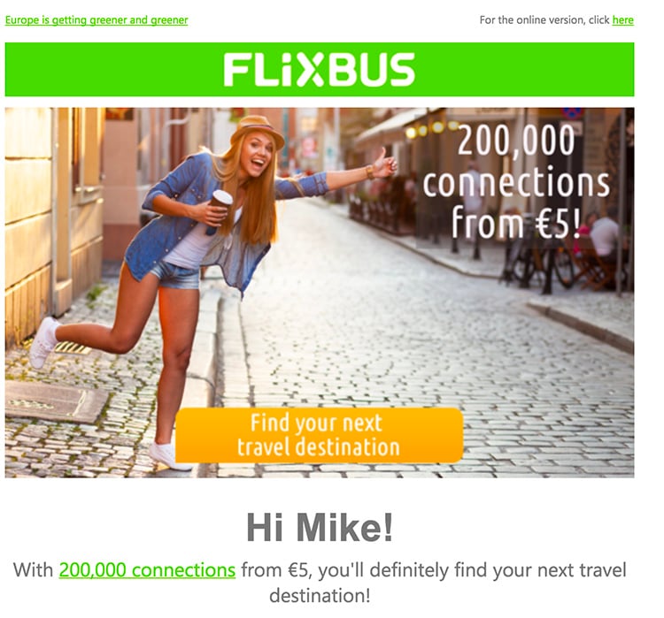 Flixbus Deal Example