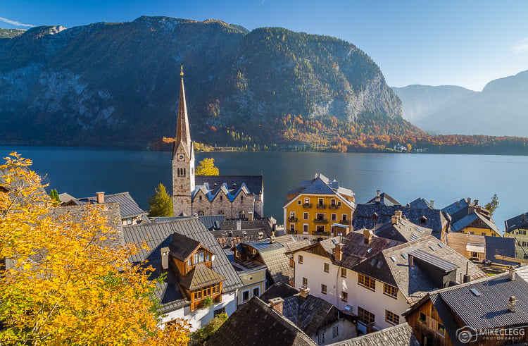 High views of Hallstatt Village