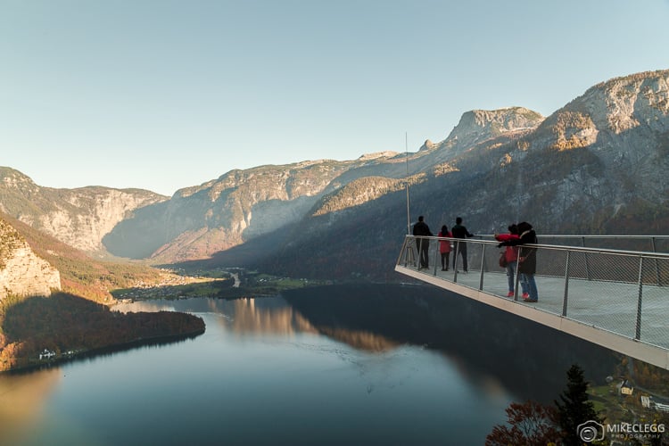 Viewing platform in Hallstatt